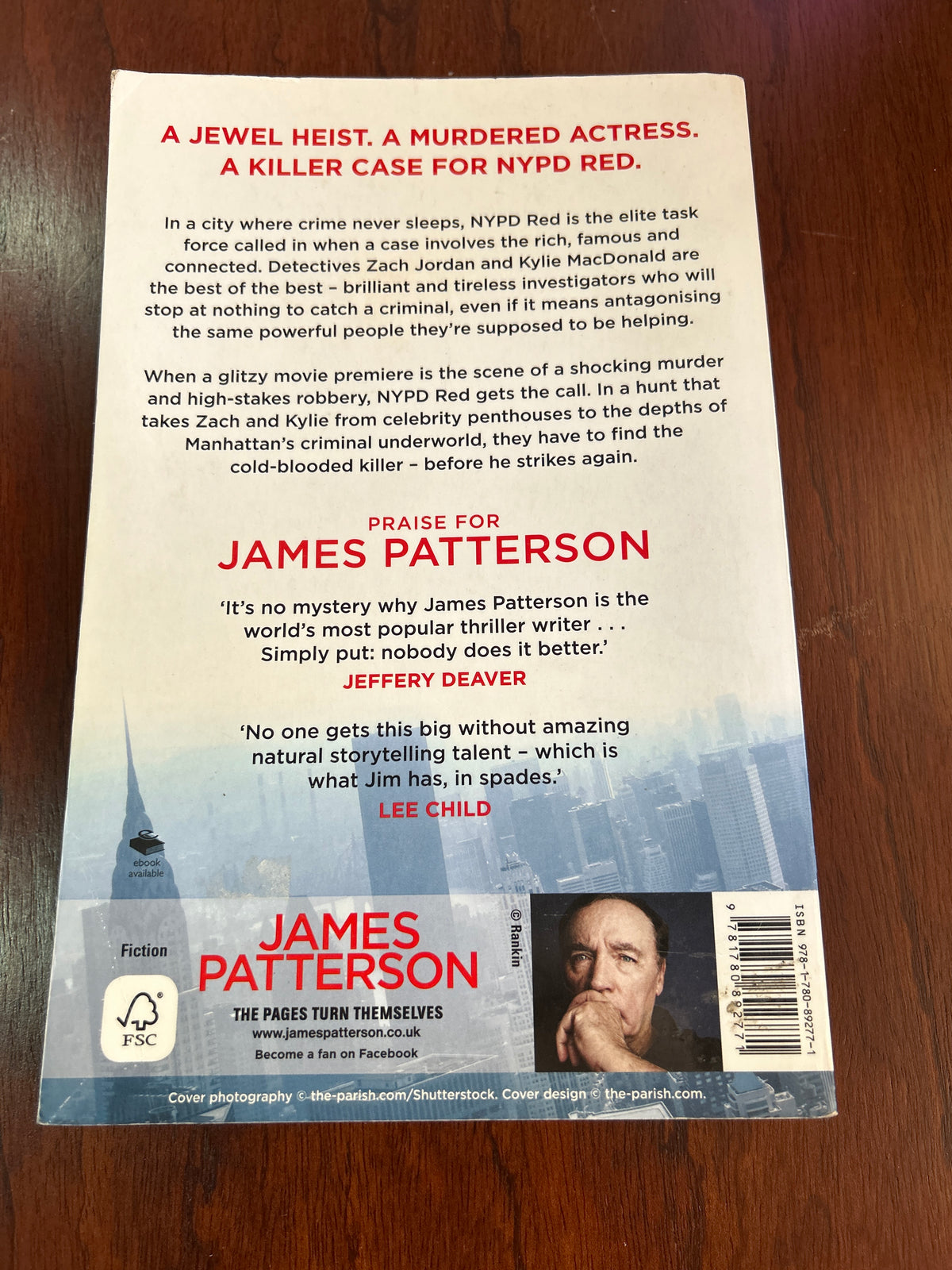NYPD 4. James Patterson and Marshall Karp. 2016.