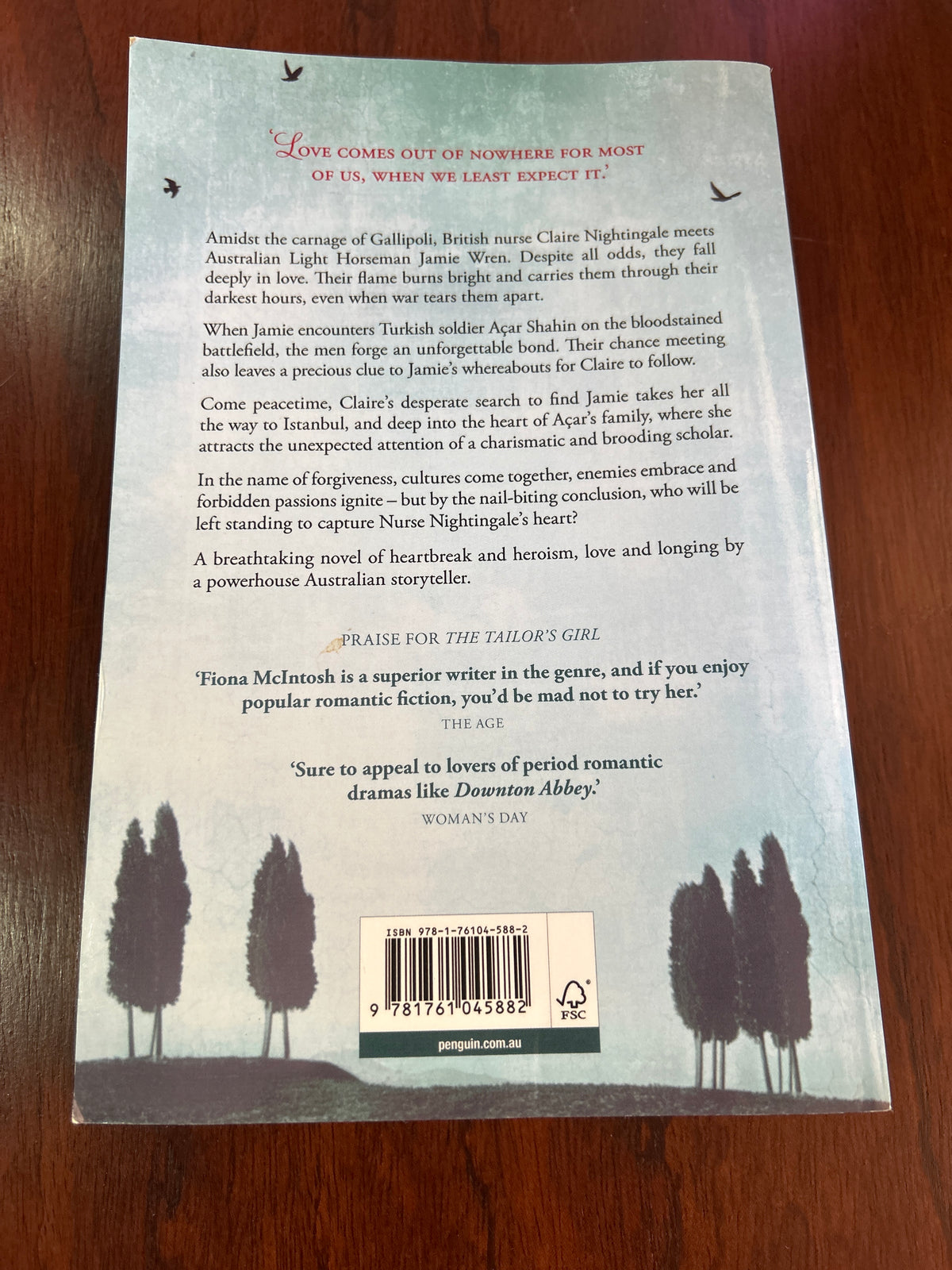 Nightingale. Fiona McIntosh. 2021.
