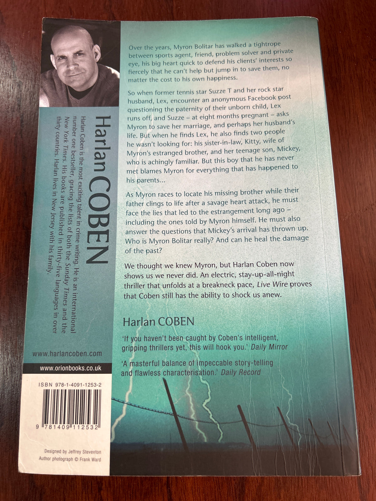 Live wire. Harlan Coben. 2012.