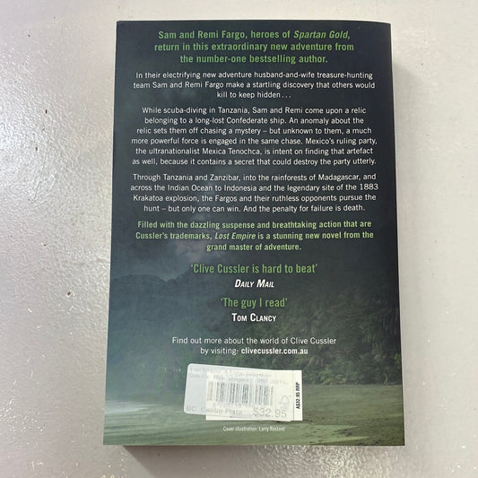 Lost empire. Clive Cussler and Grant Blackwood. 2010.