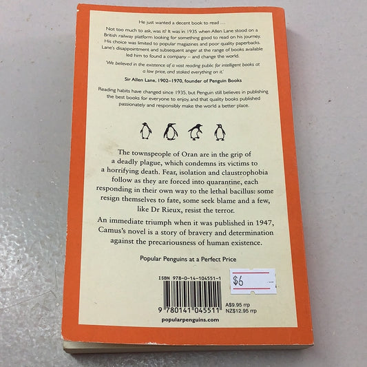The Plague. Albert Camus. 2009.
