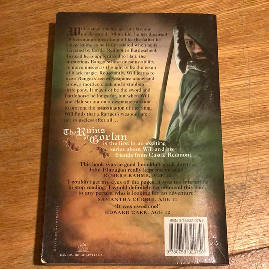 Ruins of Gorlan. John Flanagan. 2004.