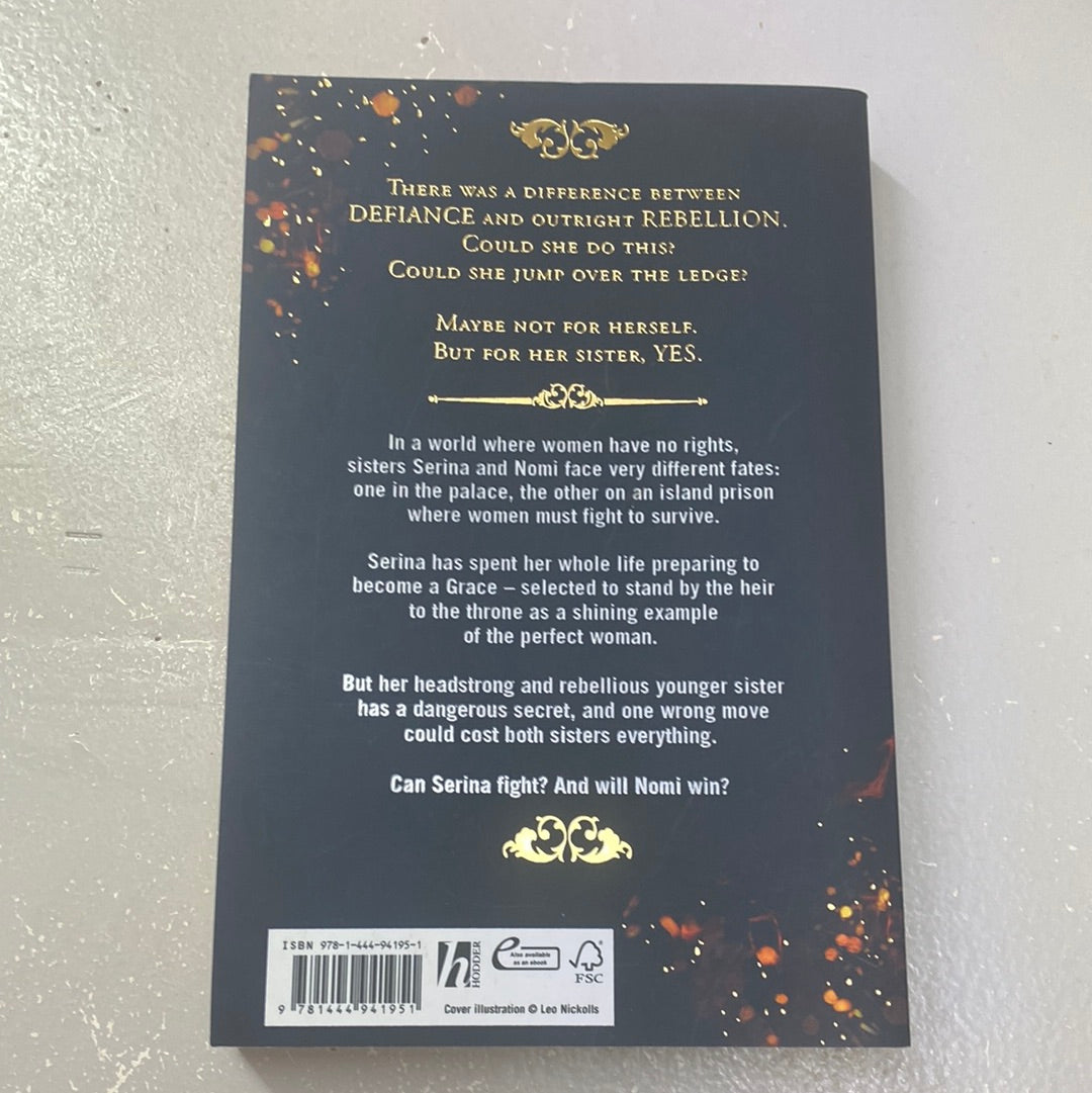 Grace and Fury. Tracy Banghart. 2018.