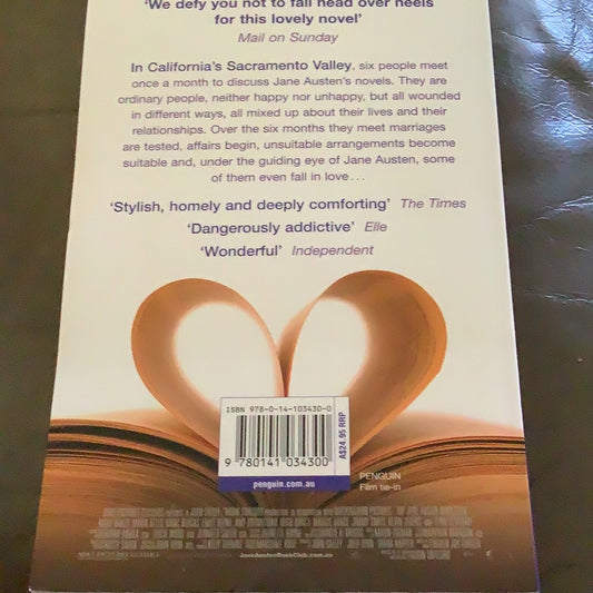 Jane Austen Book Club. Karen Joy Fowler. 2008.