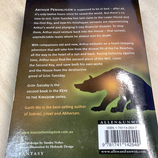 Grim Tuesday. Garth Nix. 2004.