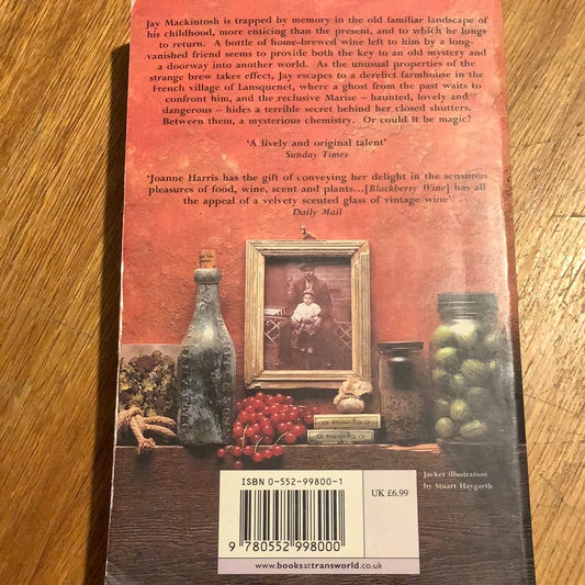 Blackberry wine. Joanne Harris. 2001.