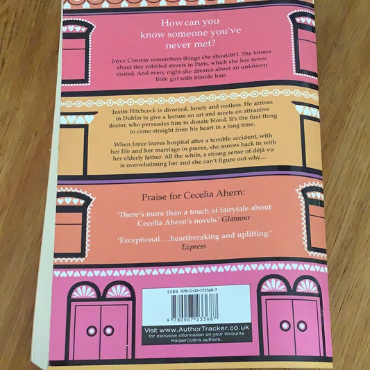 Thanks for the memories. Cecelia Ahern. 2008.