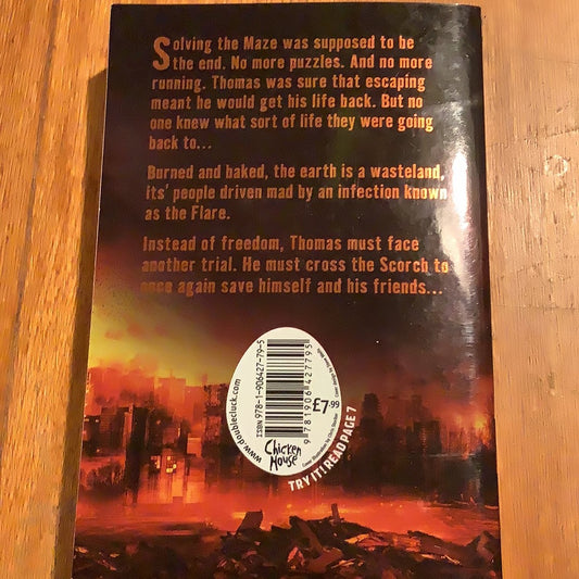 Scorch trials. James Dashner. 2015.