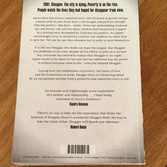 Shuggie Bain. Douglas Stuart. 2020.