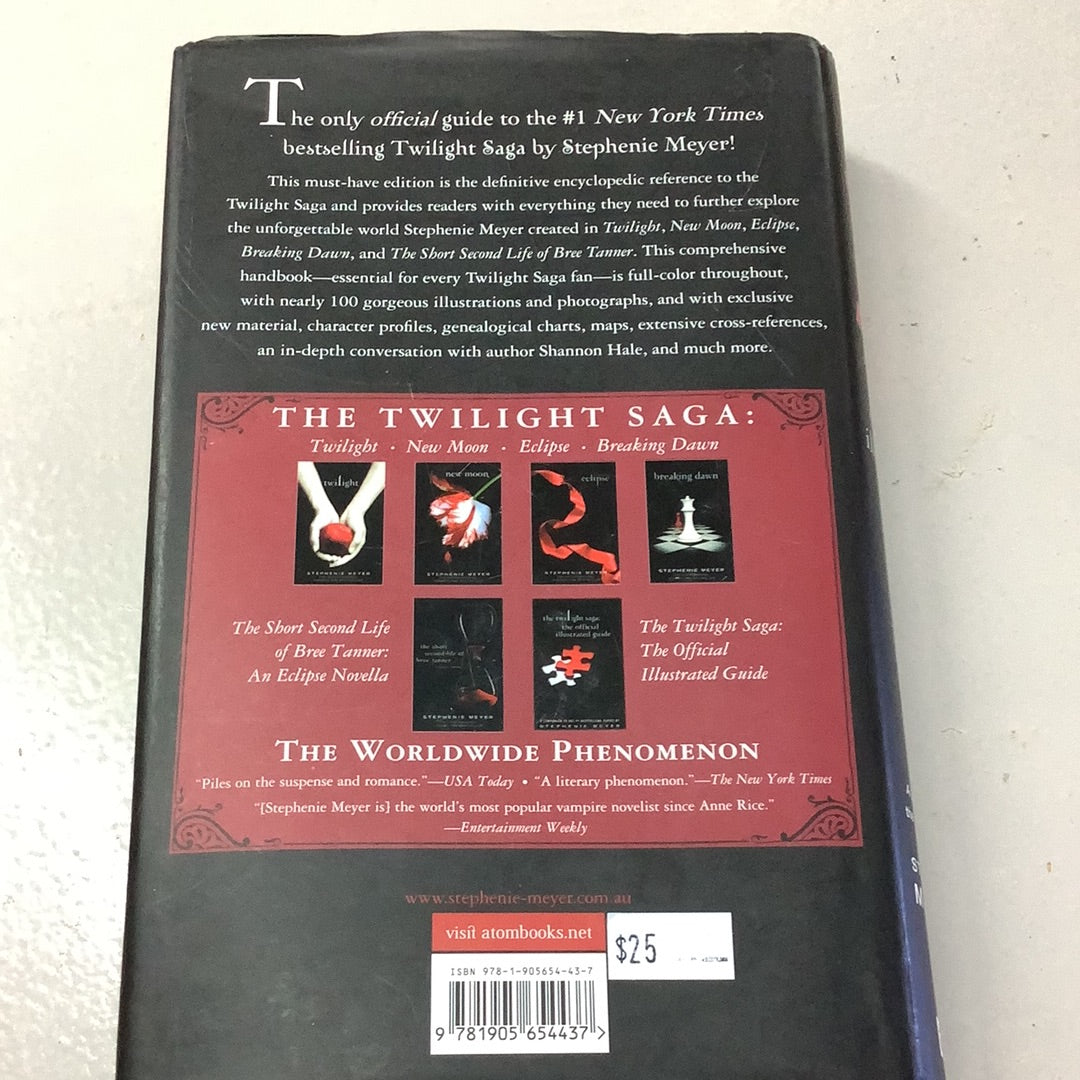 Twilight saga: the official illustrated guide. Stephenie Meyer. 2011.