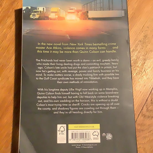 Sinners. Ace Atkins. 2018.