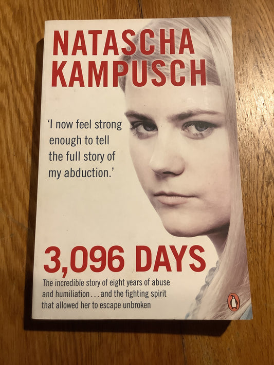 3,096 days. Natascha Kampusch. 2010.