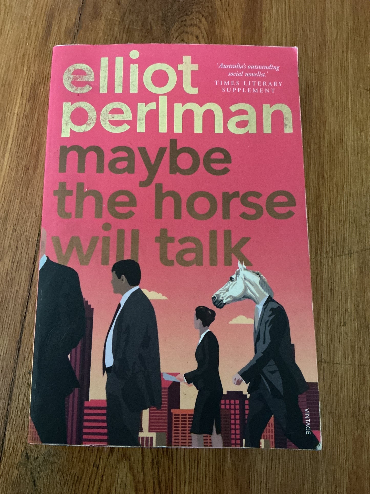 Maybe the horse will talk. Elliot Perlman. 2019.