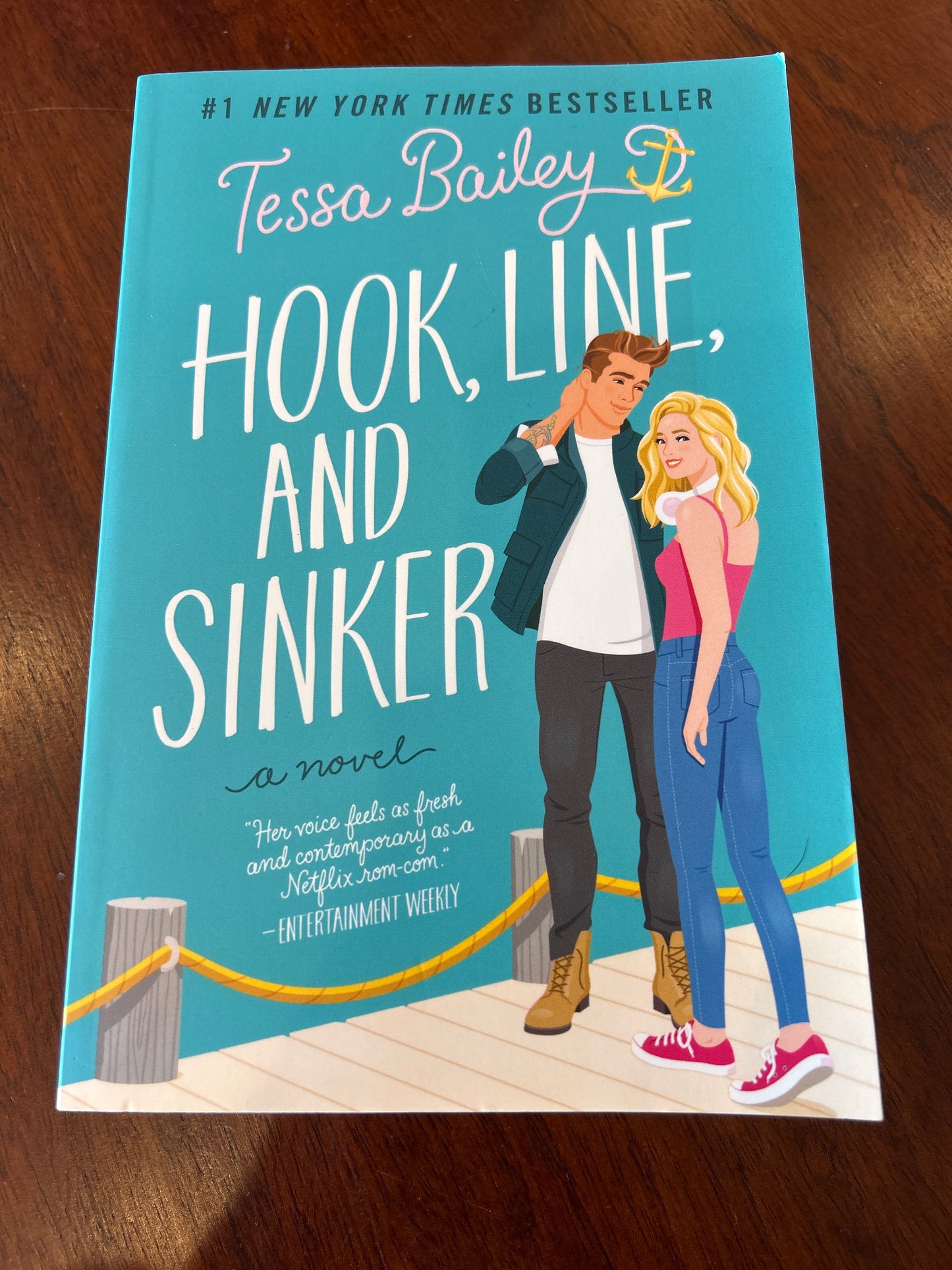 Hook, Line, and Sinker. Tessa Bailey. 2022.