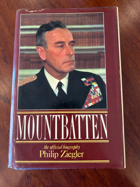 Mountbatten. Philip Ziegler. 1985.