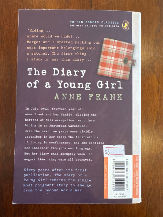 Diary of a young girl. Anne Frank. 2007.