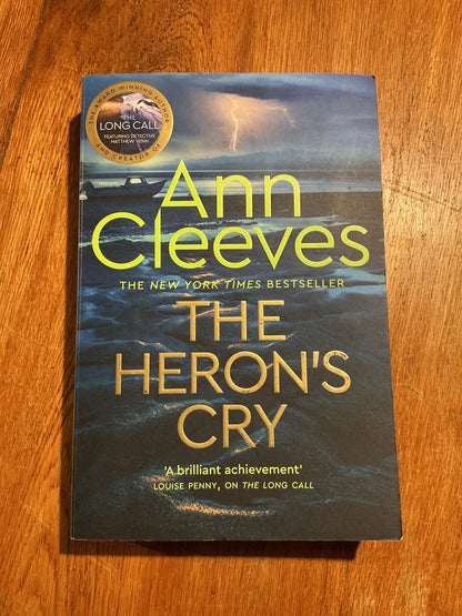 Heron’s cry. Ann Cleeves. 2021.