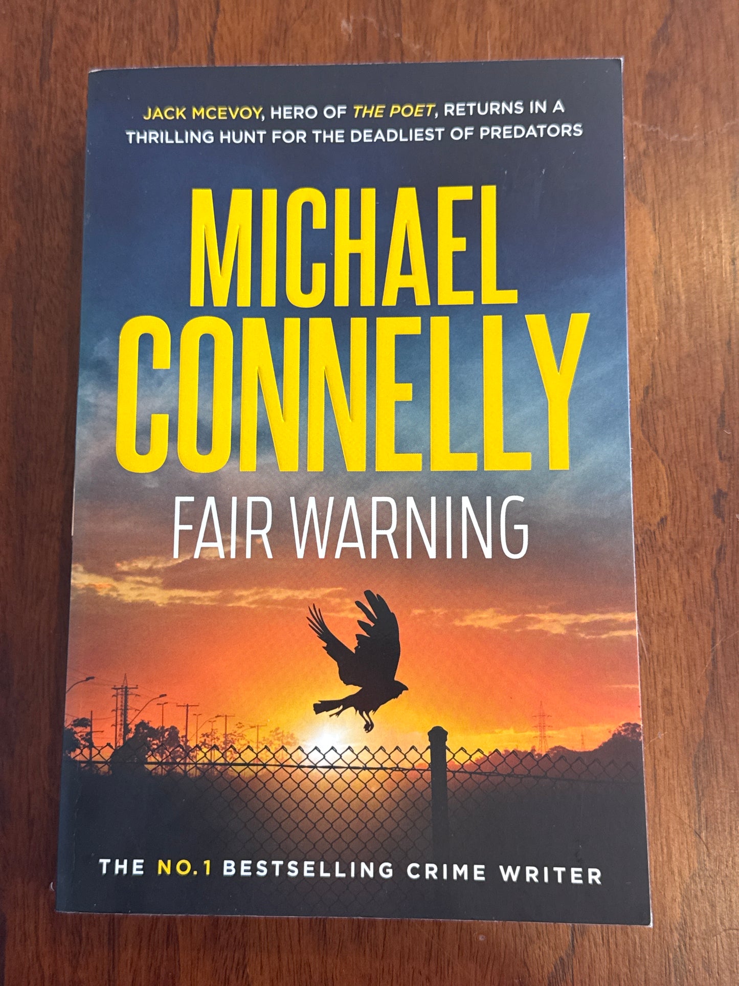 Fair warning. Michael Connelly. 2020.