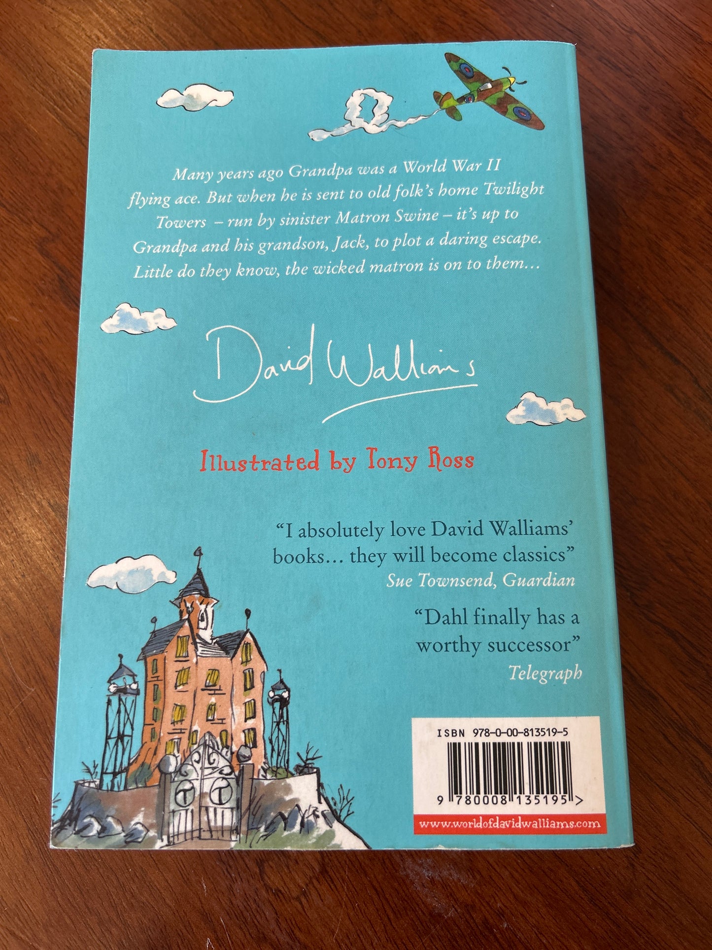 Grandpa's great escape. David Walliams. 2015.