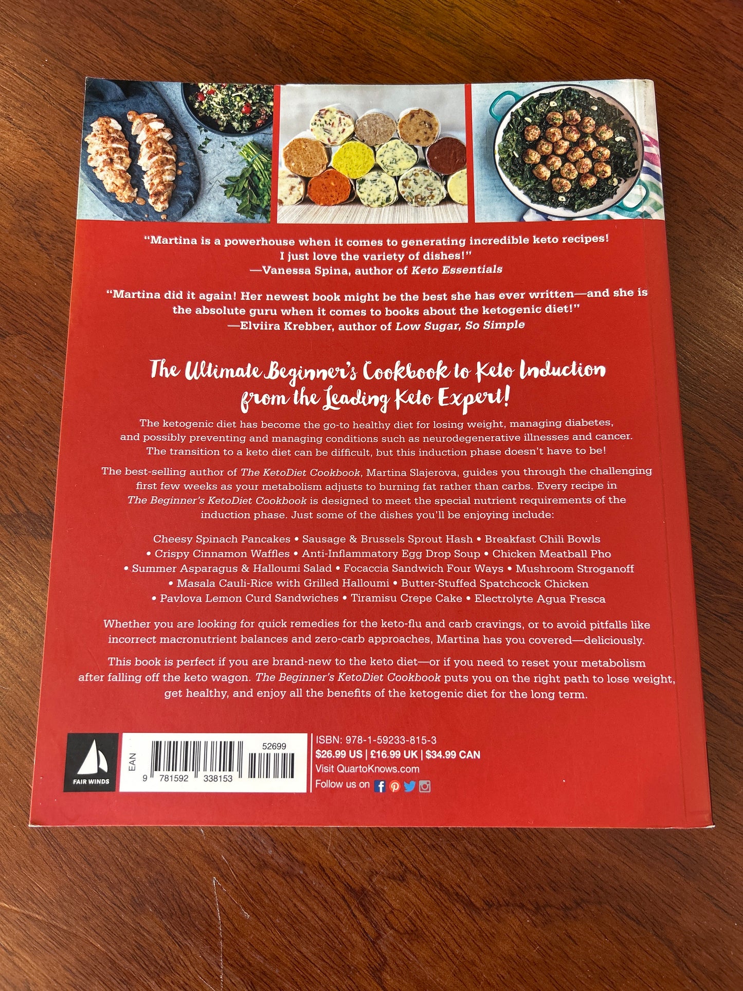 Beginner’s ketodiet cookbook. Martina Slajerova. 2018.