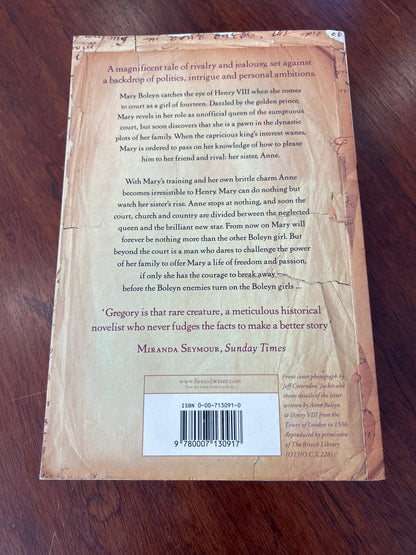 Other Boleyn girl. Philippa Gregory. 2001.
