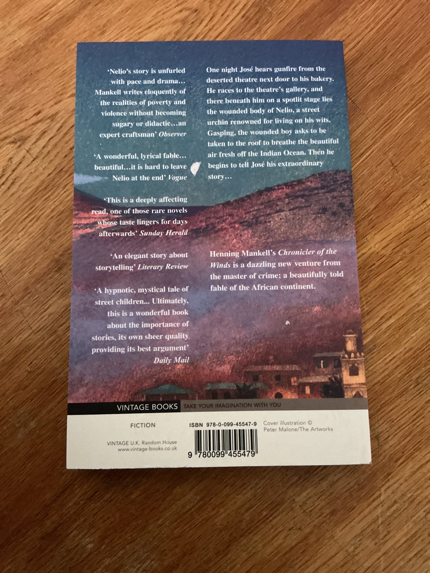 Chronicler of the wind. Henning Mansell. 2007.