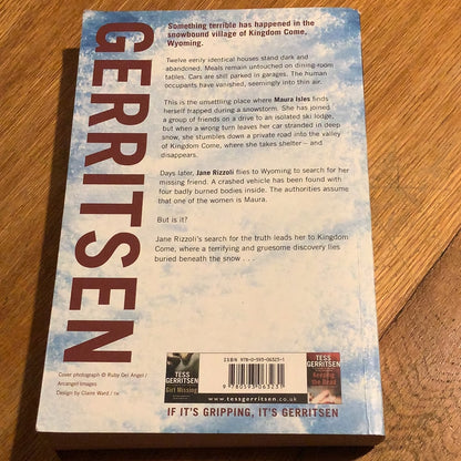 Killing place. Tess Gerritsen. 2010.