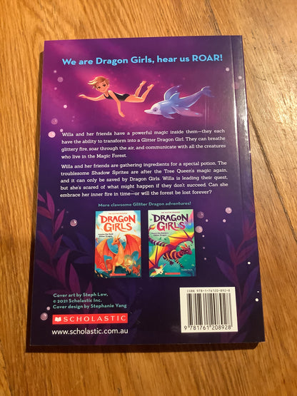 Dragon girls: Willa the silver glitter dragon. Maddy Mara. 2021.