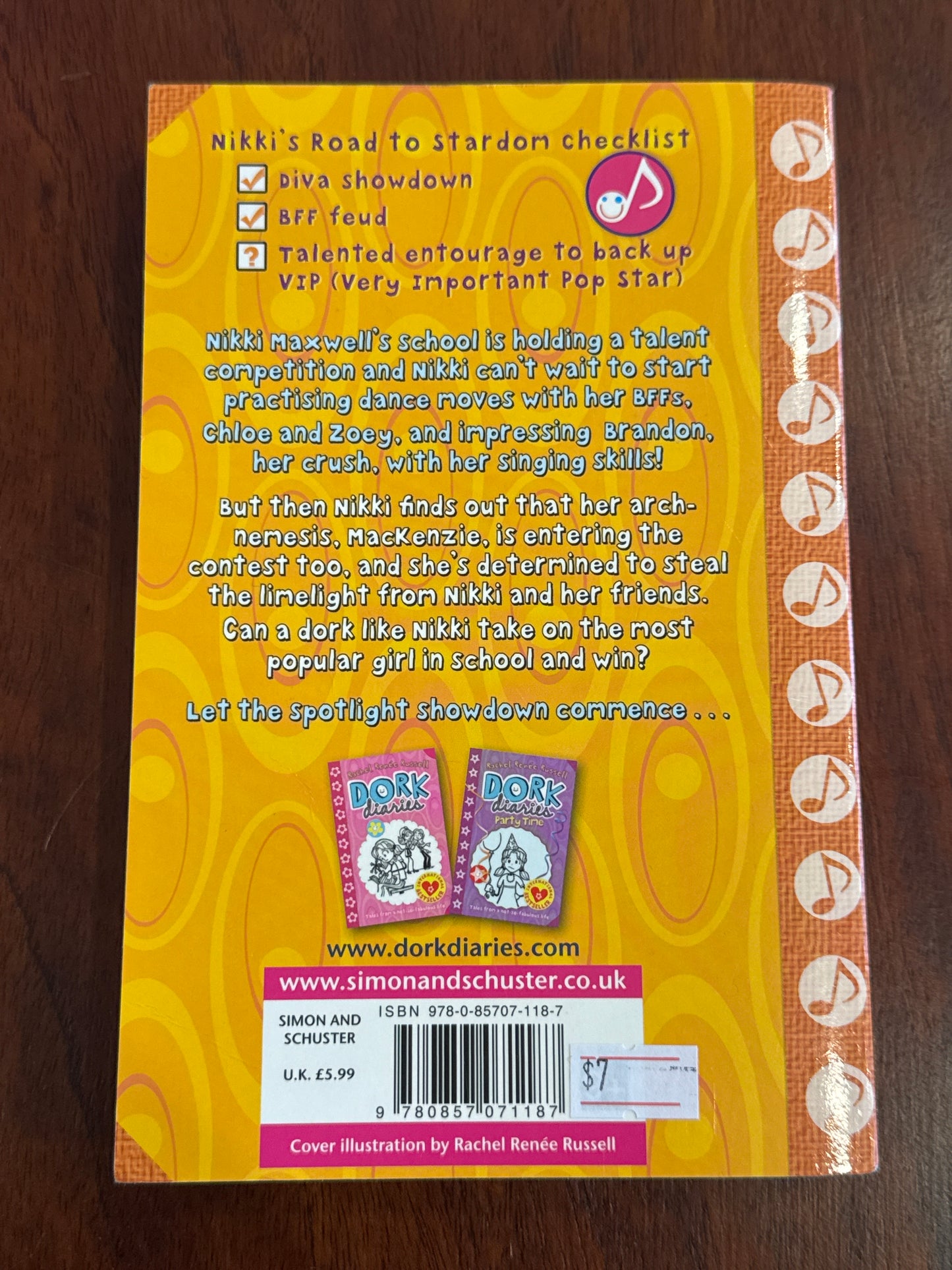 Dork diaries 3: pop star. Rachel Renee Russell. 2011.