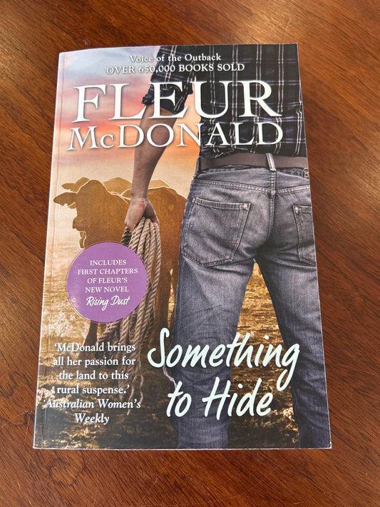 Something to hide. Fleur McDonald. 2022.