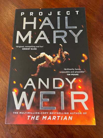 Project Hail Mary. Andy Weir. 2021.