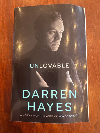Unlovable. Darren Hayes. 2024.
