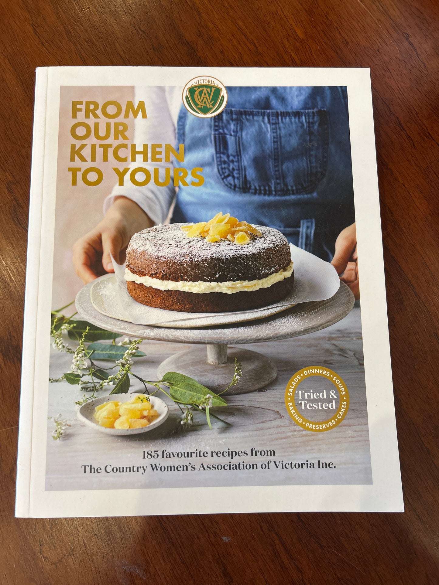 From our kitchen to yours: 185 favourite recipes from Country Women’s Association of Victoria. Country Women’s Association of Victoria.2021.