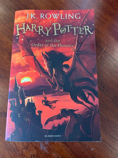 Harry Potter & the Order of the Phoenix. J.K. Rowling. 2014.