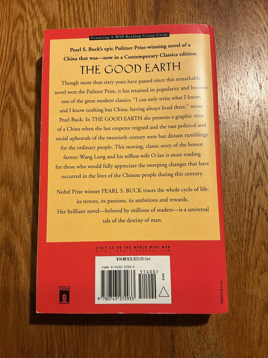 Good earth. Pearl S. Buck. 2004.