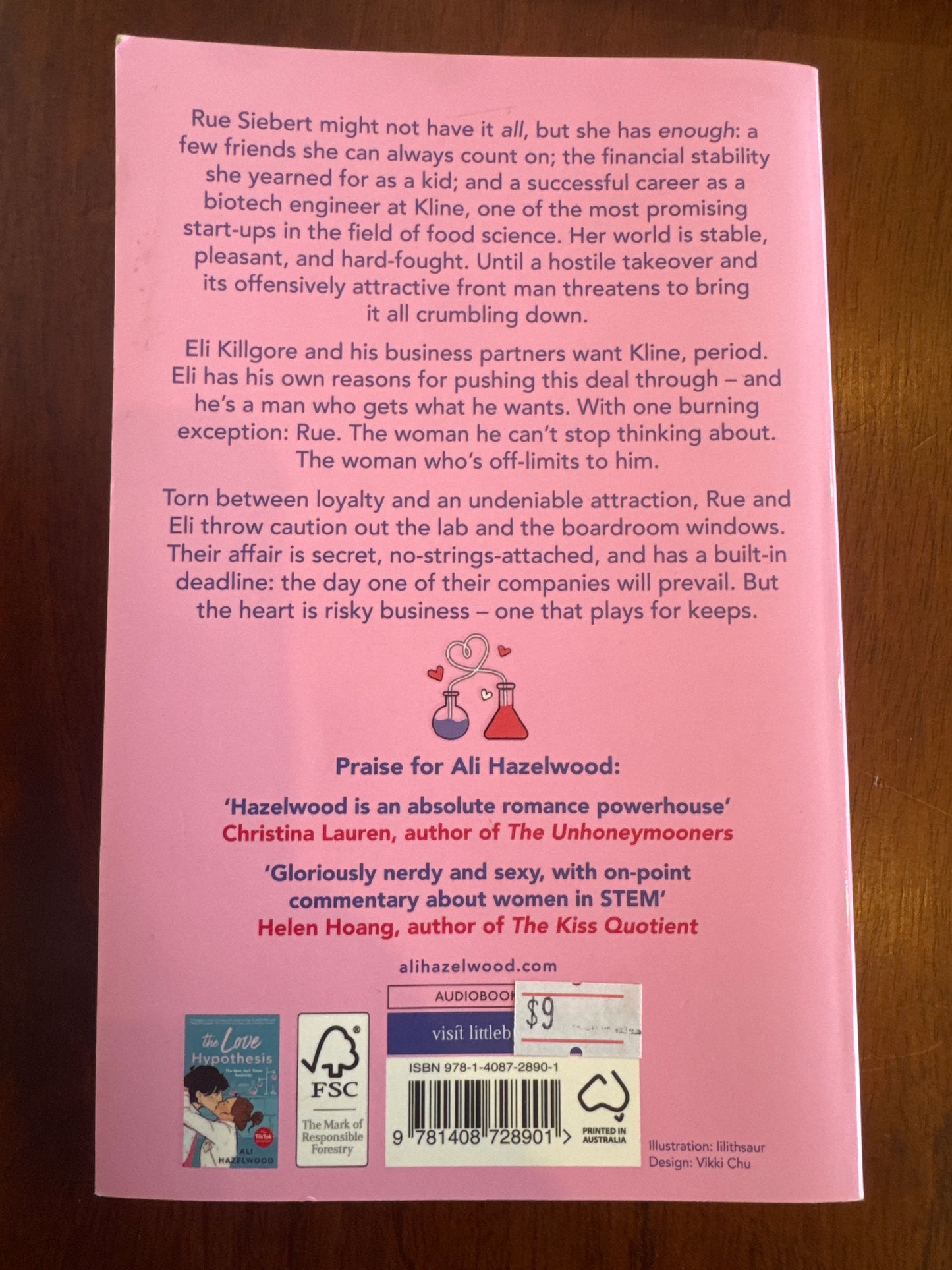 Not in Love. Ali Hazelwood. 2024.