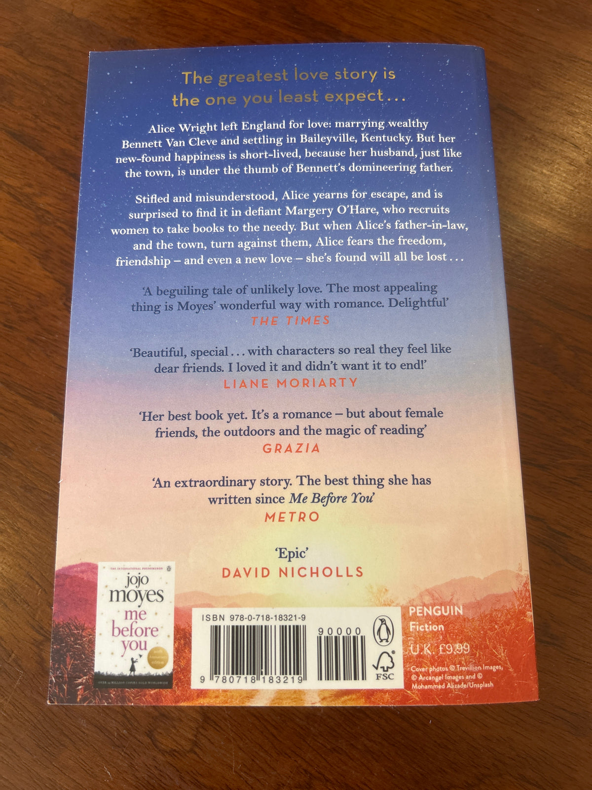 Giver of stars. Jojo Moyes. 2020.