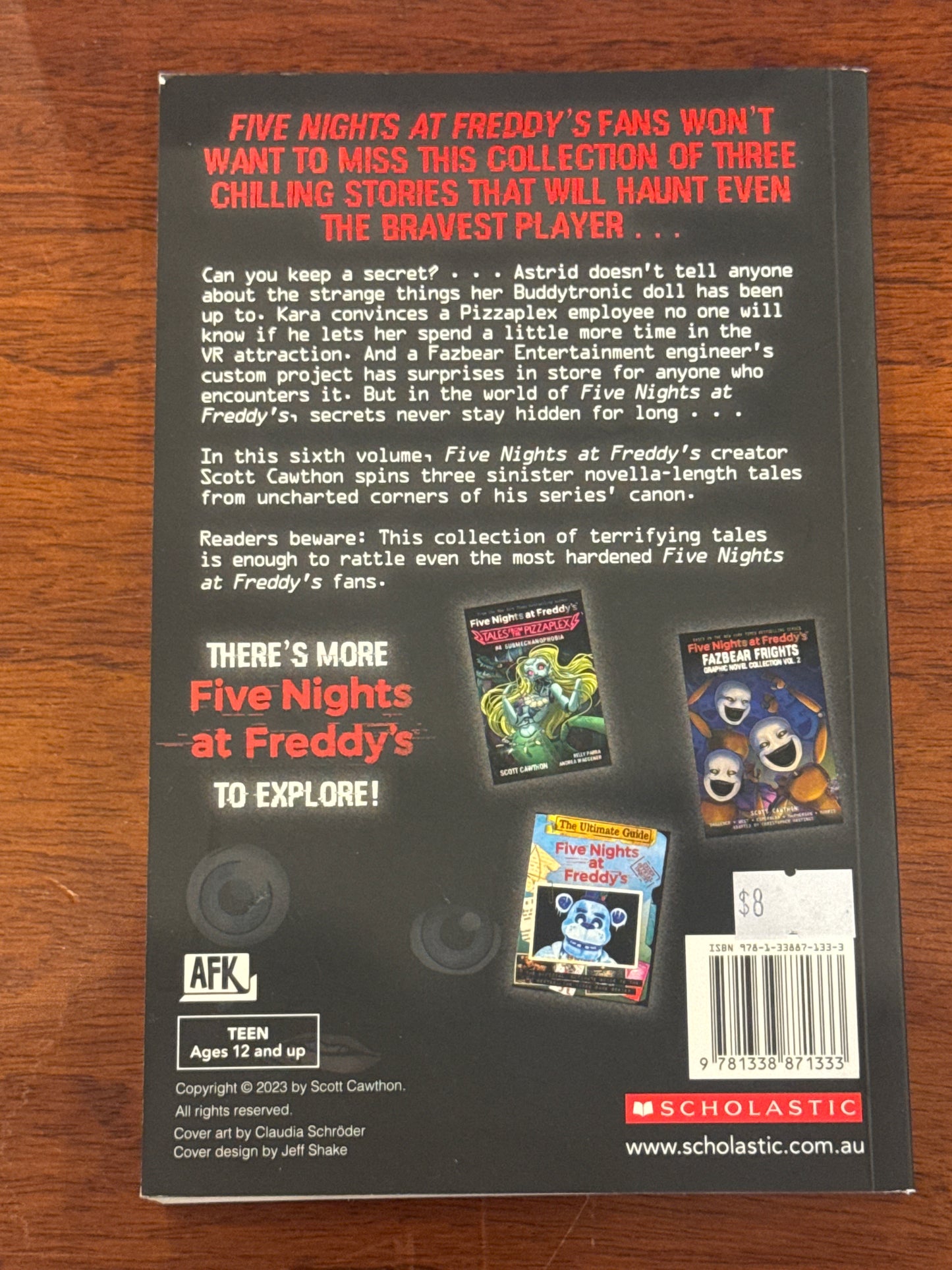 Five Nights at Freddy’s Tales from the Pizzaplex #6 Nexie. Scott Cawthon. 2023.
