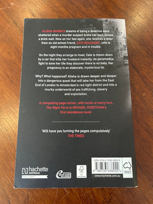 Night ferry. Michael Robotham. 2017.