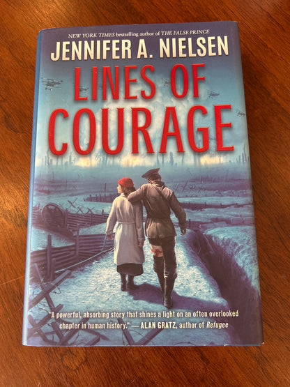 Lines of courage. Jennifer A. Nielsen. 2022.