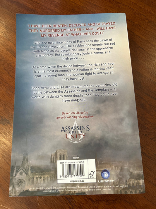 Assassin's creed: unity. Oliver Bowden. 2014.