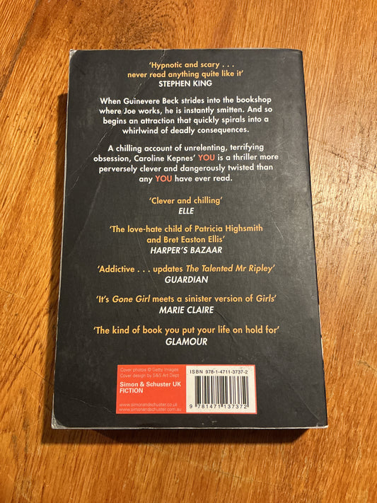 You. Caroline Kepnes. 2015.