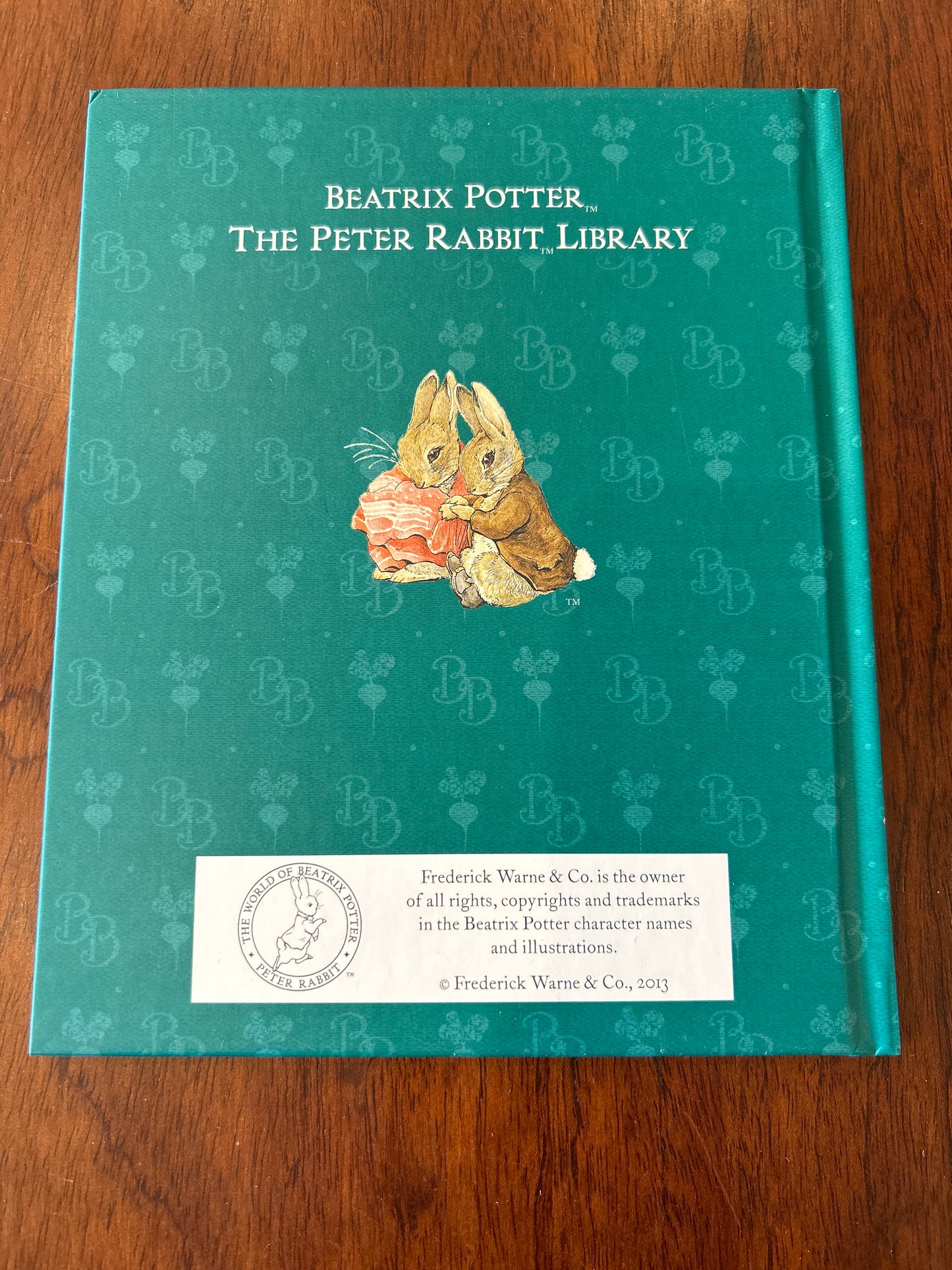Tale of Benjamin Bunny. Beatrix Potter. 2013.