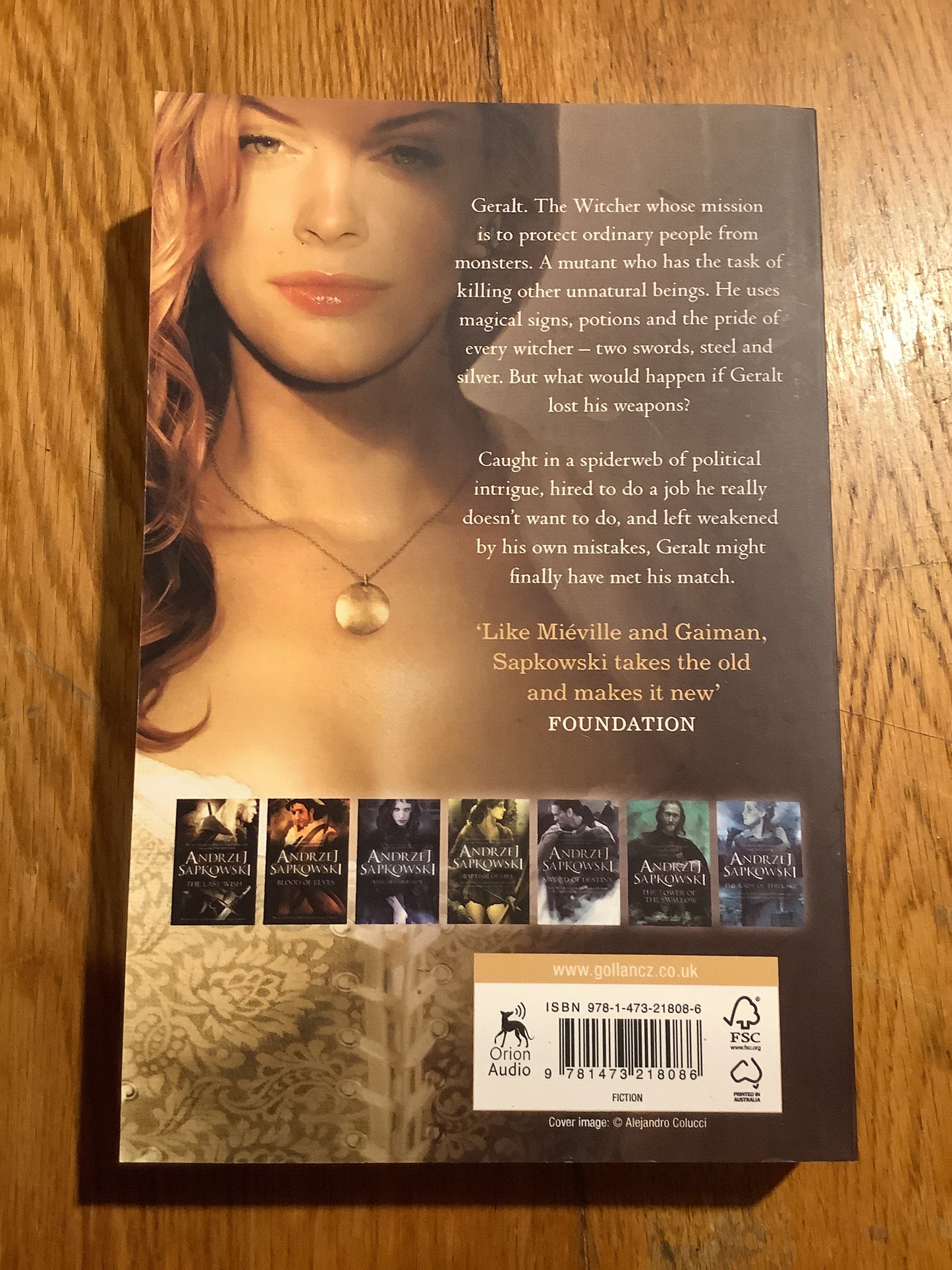 The Witcher: Season of Storms. Andrzej Sapkowski. 2019.