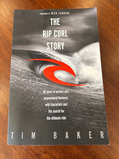 Rip Curl story. Tim Barker. 2021.
