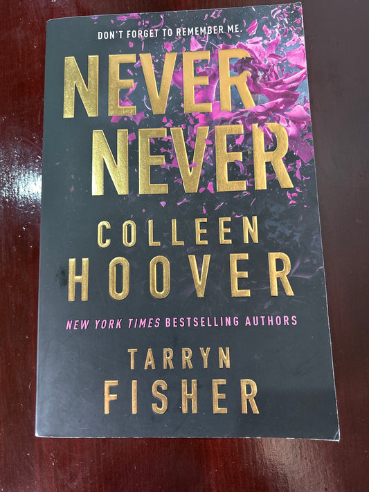 Never never. Colleen Hoover & Tarryn Fisher. 2023.
