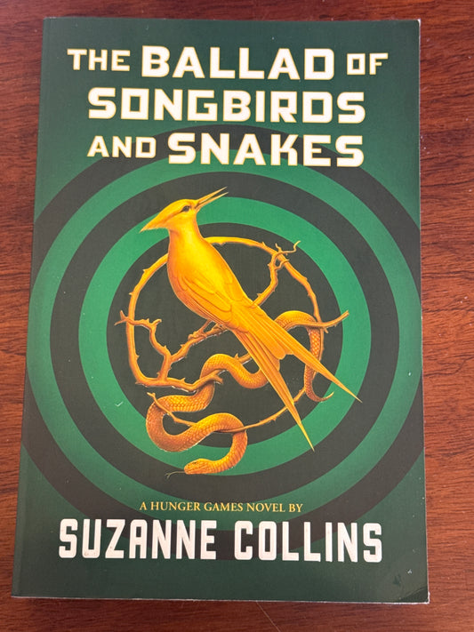 Ballad of songbirds and snakes. Suzanne Collins. 2020.