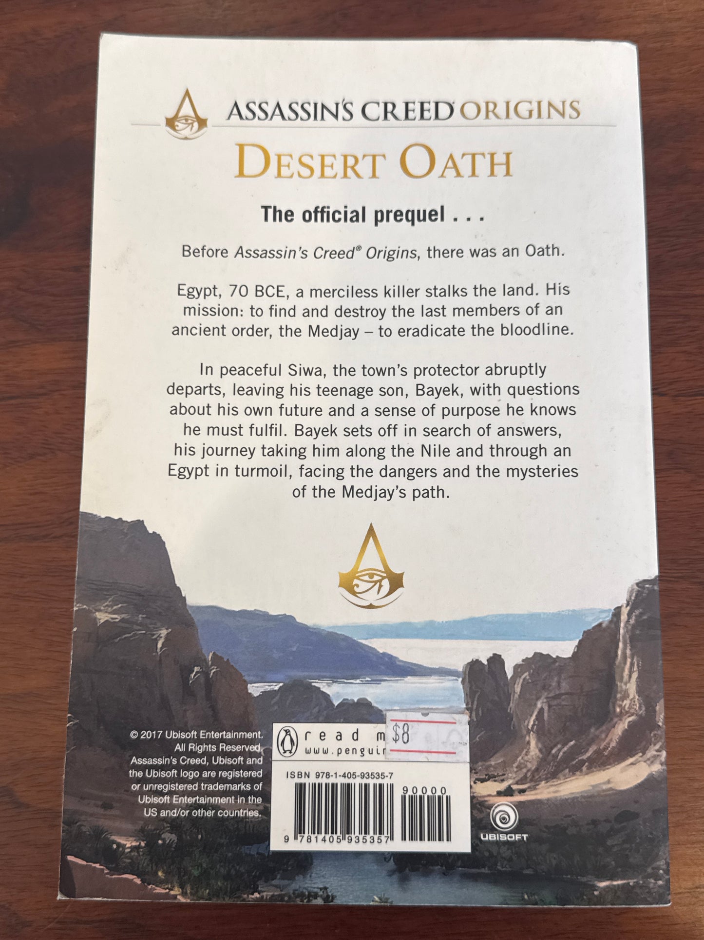 Assassin’s Creed Origins Desert Oath. Oliver Bowden.