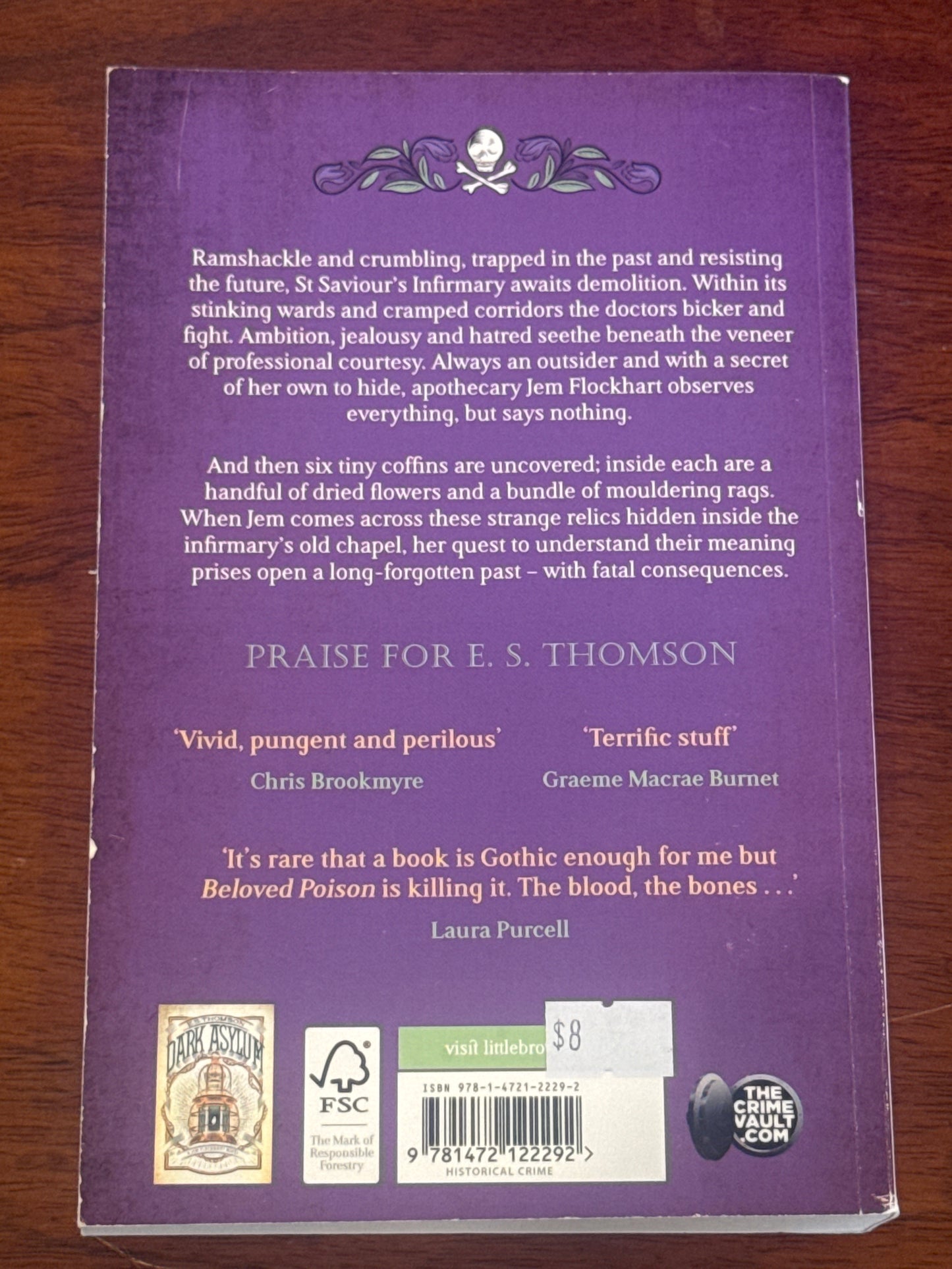 Beloved Poison. E.S. Thomson. 2016.