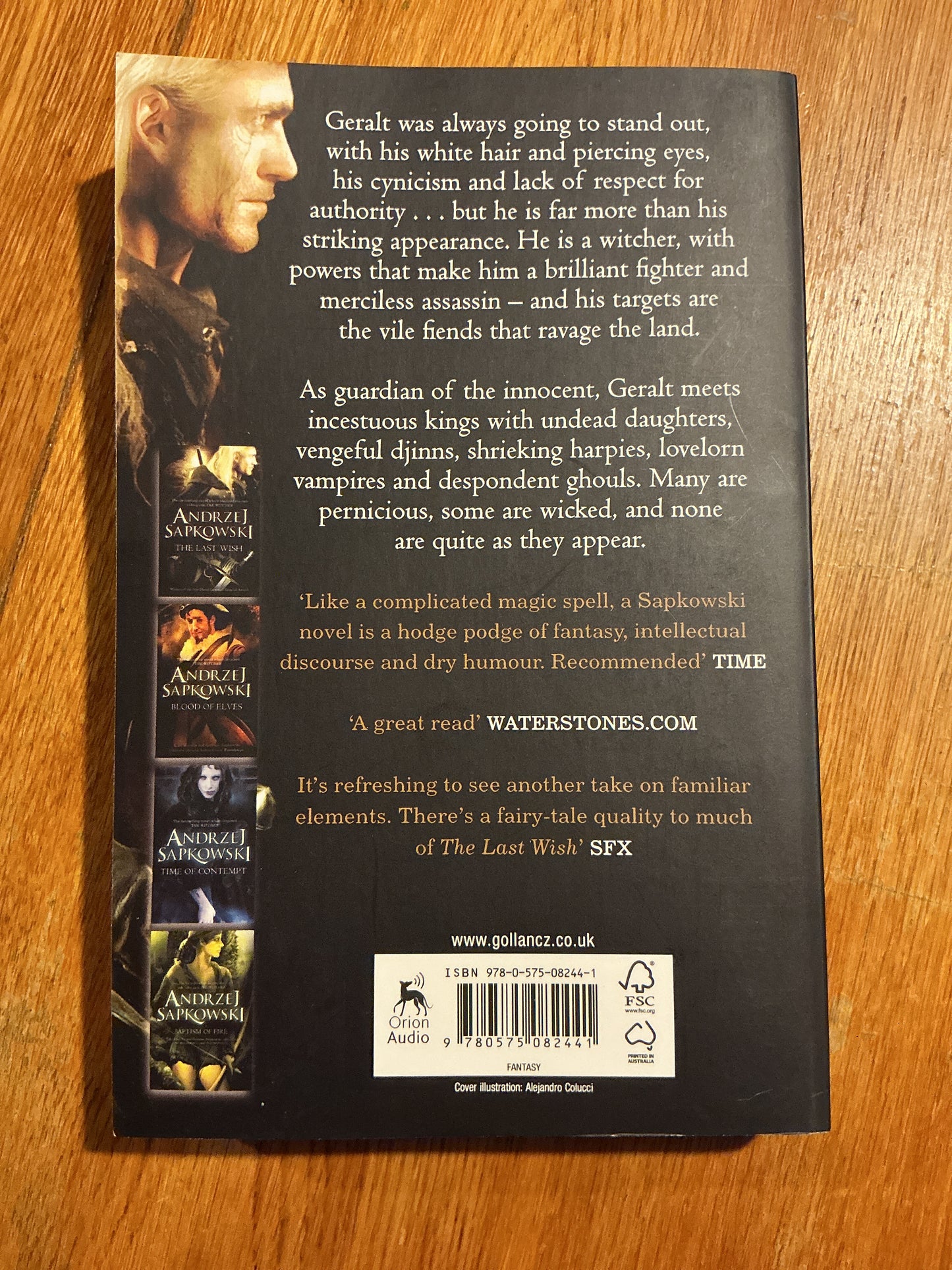 Last wish. Andrzej Sapkowski. 2012.